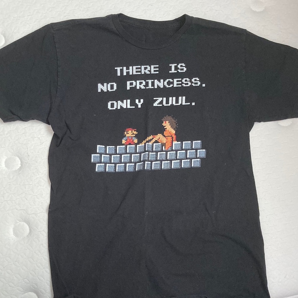 Ghostbusters theme cotton shirt
